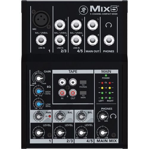 Compact Mixer MACKIE Mix5 - Image 3